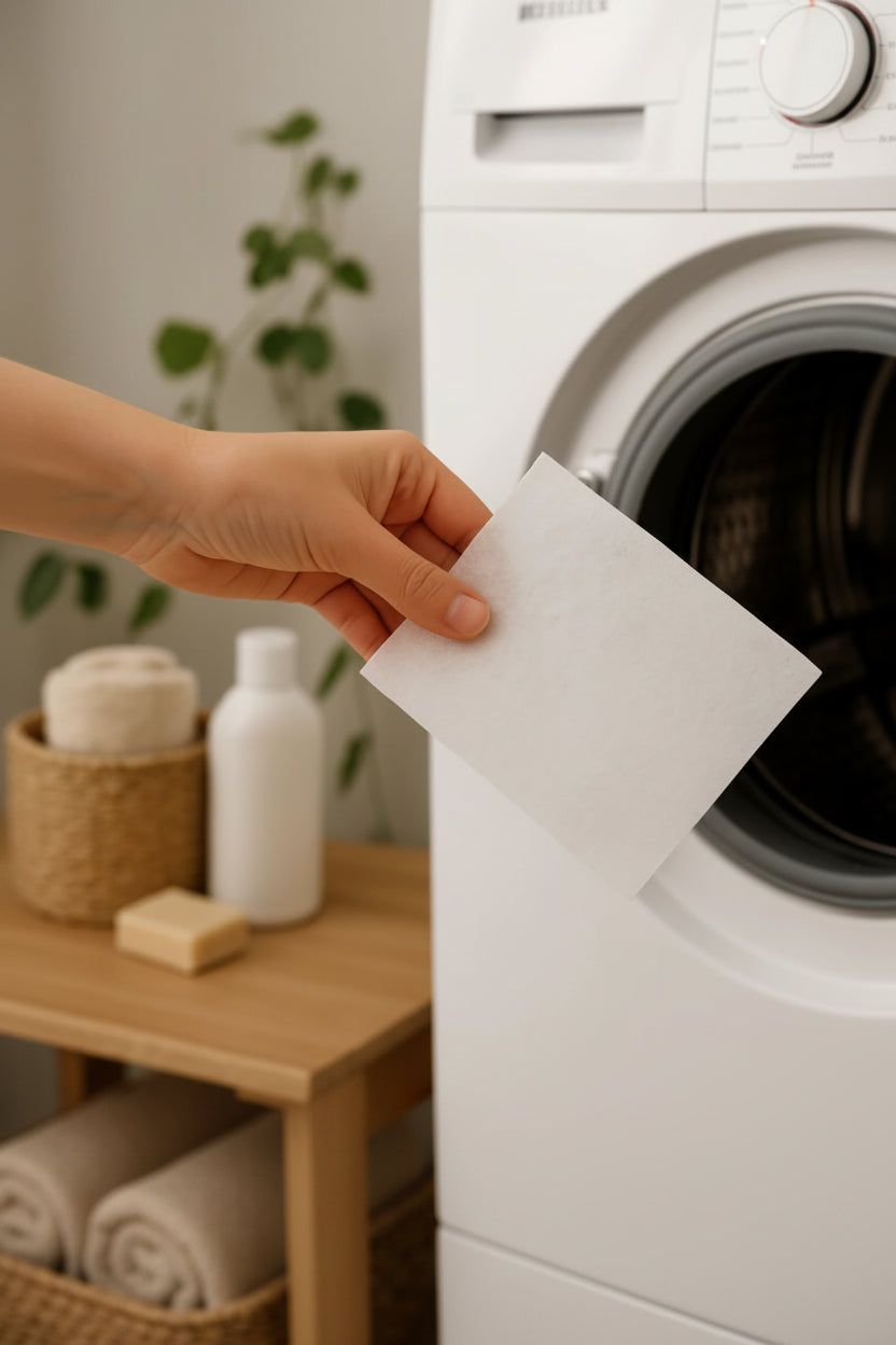 CARE BY NATURE • LAUNDRY SHEETS • PARFUMEFRI • 60 ARK