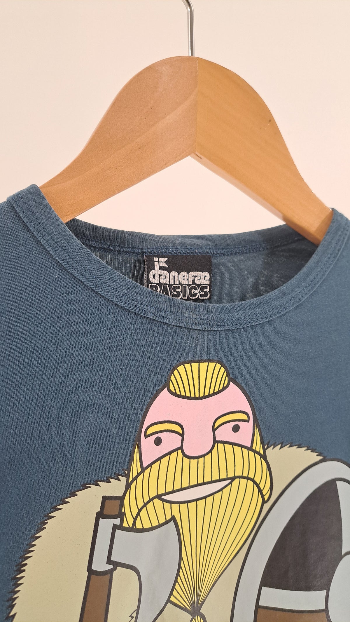 DANEFÆ • BLOUSE • PETROLEUM VIKING • SIZE 134