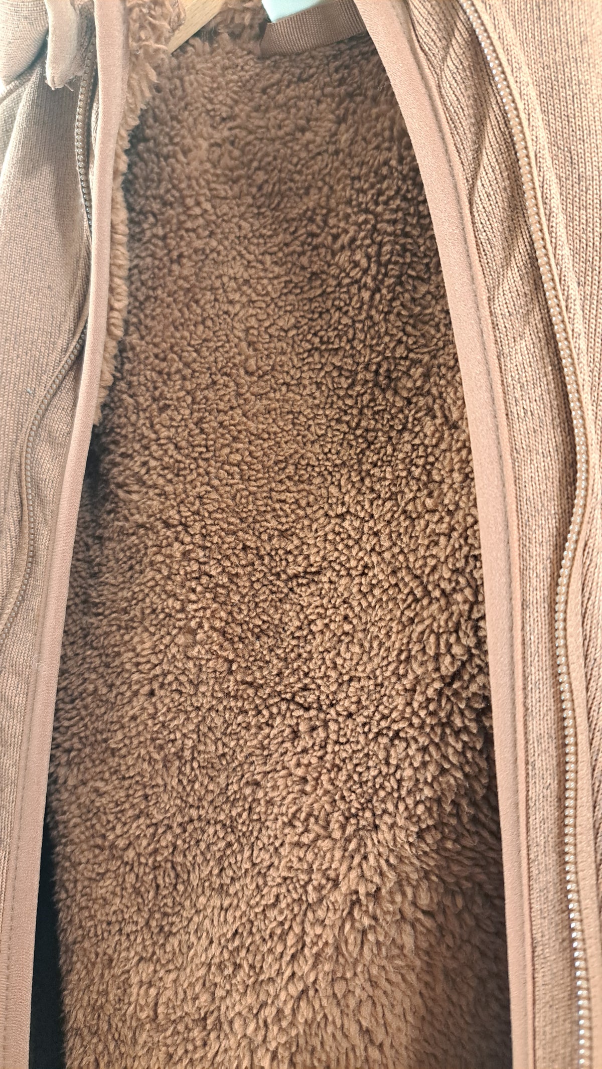 LIL' ATELIER • HELDRAGT • COGNAC FLEECE TEDDY • STR. 62/68
