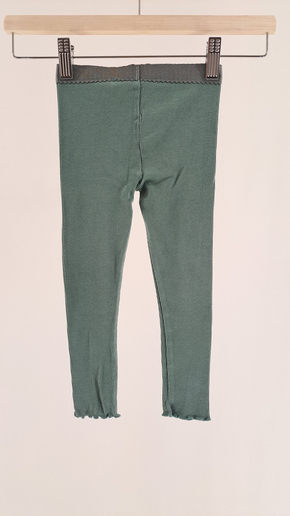 POMP DE LUX • LEGGINGS • STØVET GRØN • STR. 104