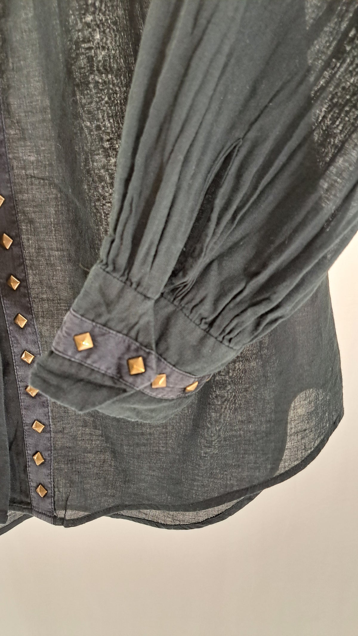 BY MALENE BIRGER • BLUSE • ANTRACIT NITTER • STR. L