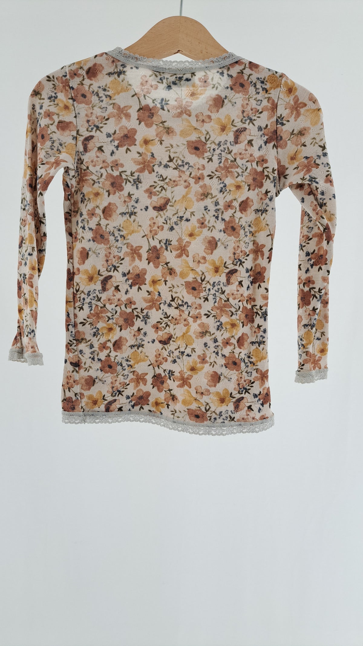 NAME IT • BLUSE • CREME BLOMSTRET BLONDE • STR. 98