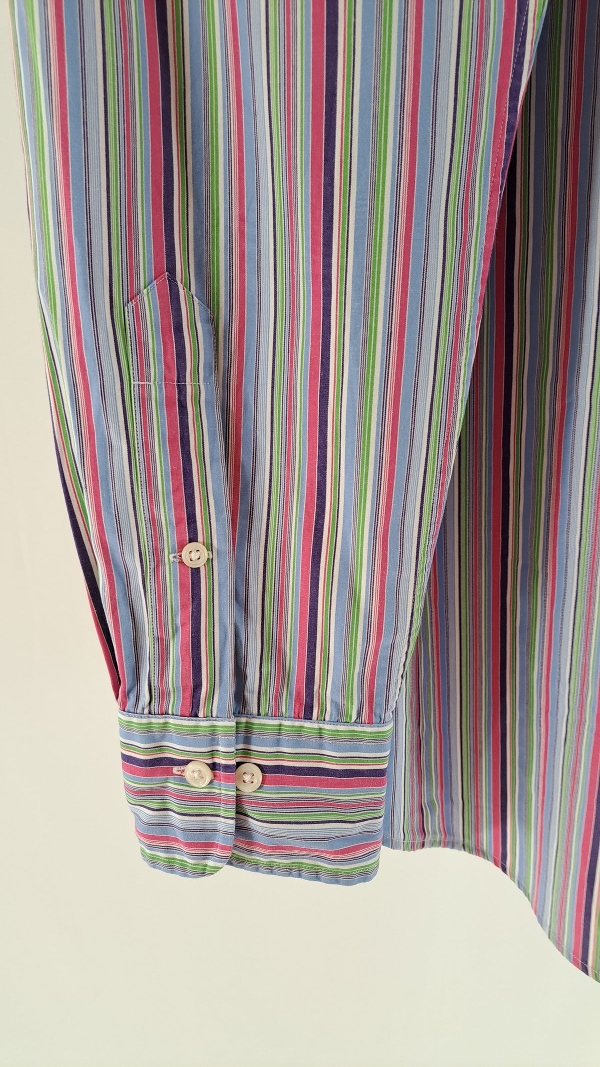 POLO RALPH LAUREN • SKJORTE • MULTIFARVET STRIBER • STR. L