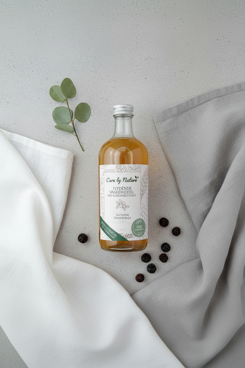 Care by Nature Flydende Vaskemiddel flatlay