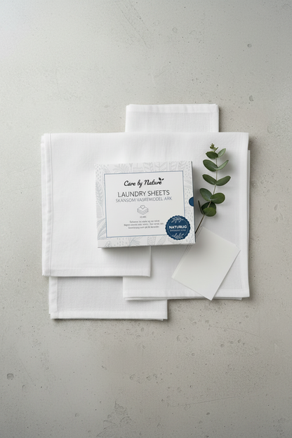 Care by Nature Laundry Sheets EFFEN flatlay