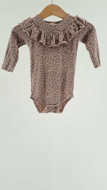 MARMAR COPENHAGEN • BODYSUIT • PINK LEOPARD • SIZE 62