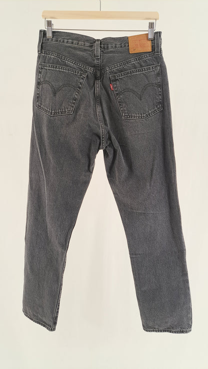 LEVI'S • JEANS • GREY STONEWASH • SIZE XS