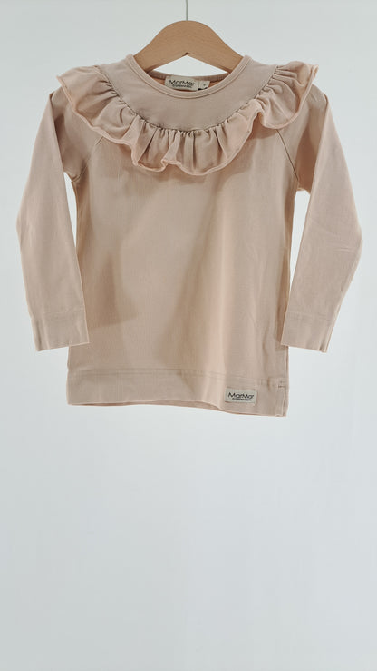 MARMAR COPENHAGEN • BLUSE • ROSA FLÆSEKRAVE • STR. 98
