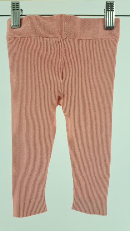 FUB • LEGGINGS • POWDER PINK GLITTER • SIZE 74