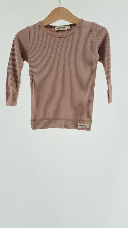 MARMAR COPENHAGEN • BLUS • PUDDERROSA RIBB • STORL. 80
