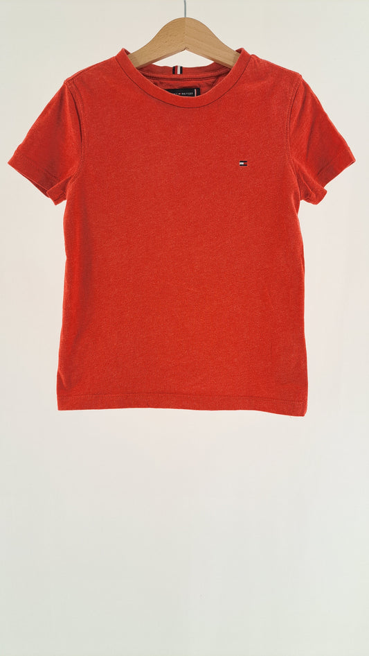 TOMMY HILFIGER • T-SHIRT • RED • SIZE 116