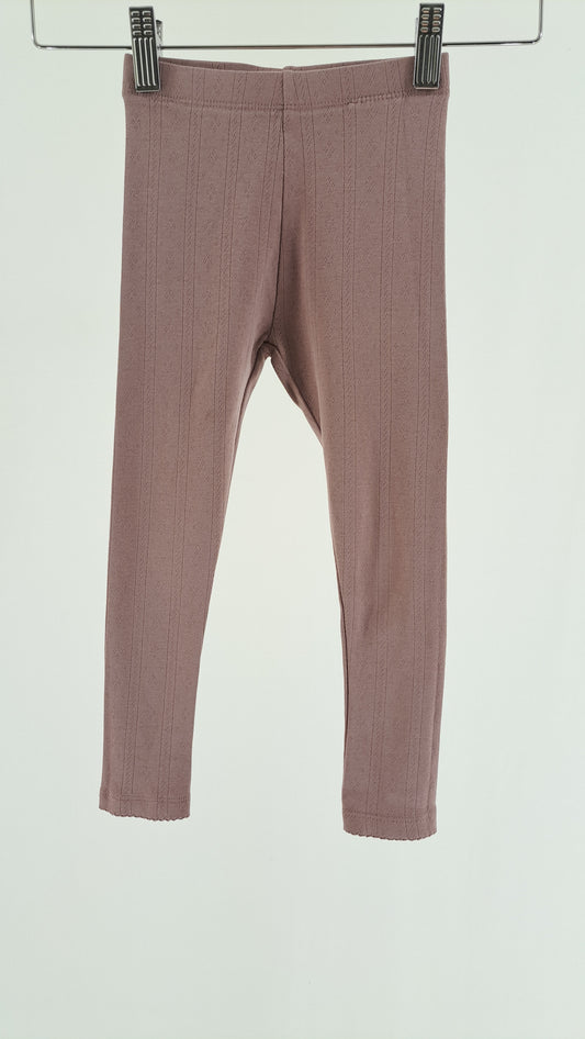 NAME IT • LEGGINGS • MAUVE • SIZE 98