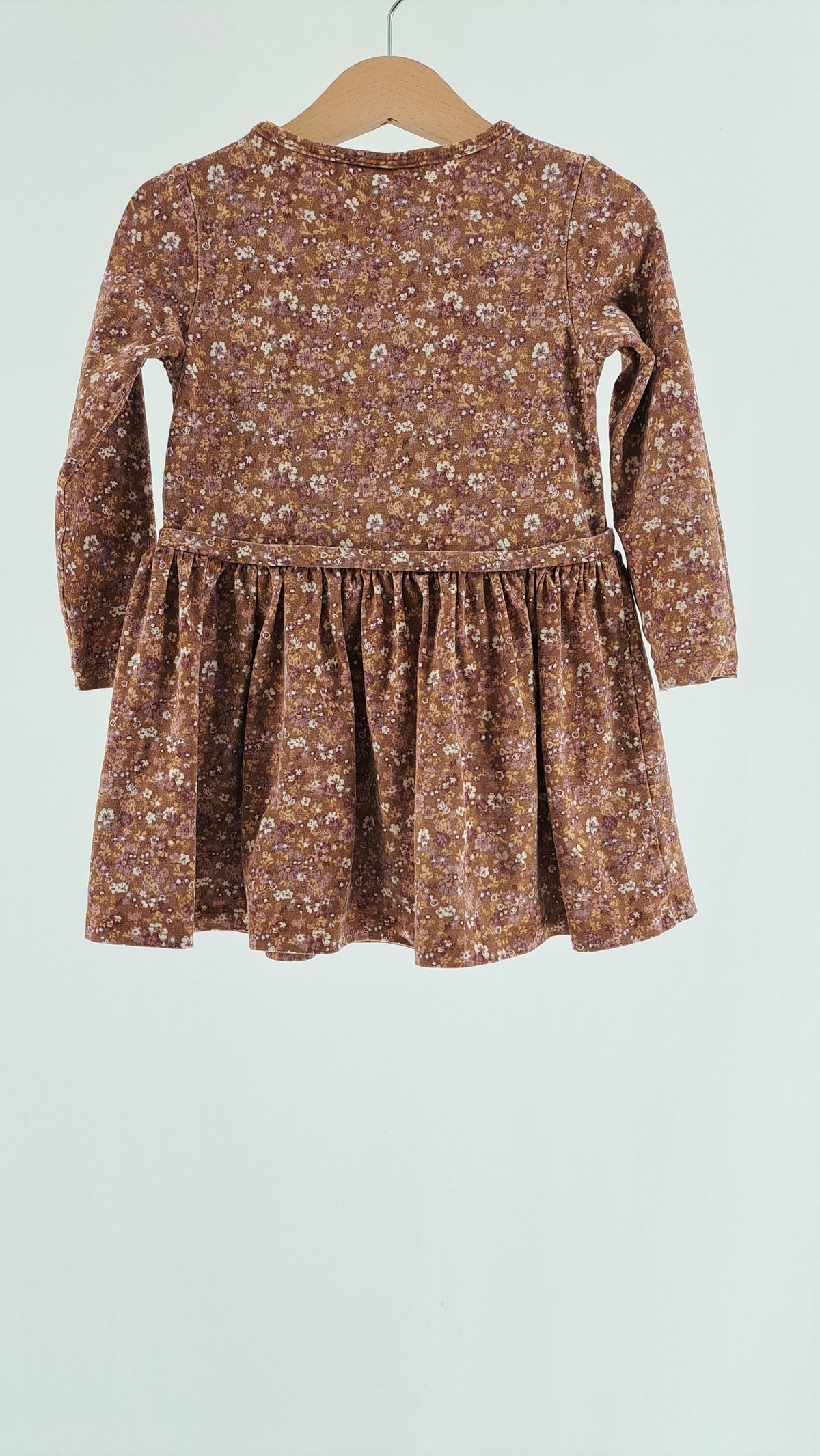 WHEAT • KJOLE • BRUNROSA BLOMSTERPRINT • STR. 98