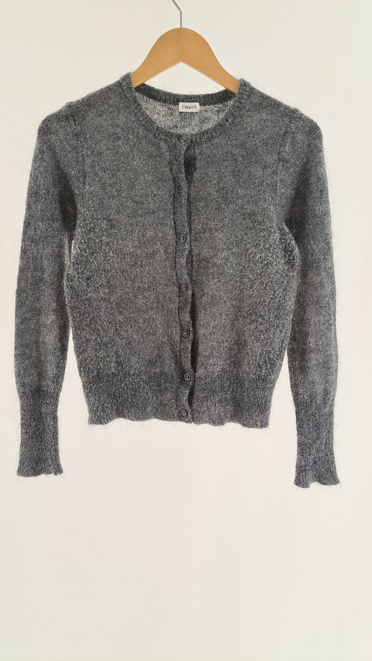 FILIPPA K • CARDIGAN • GREY MELANGE MOHAIR