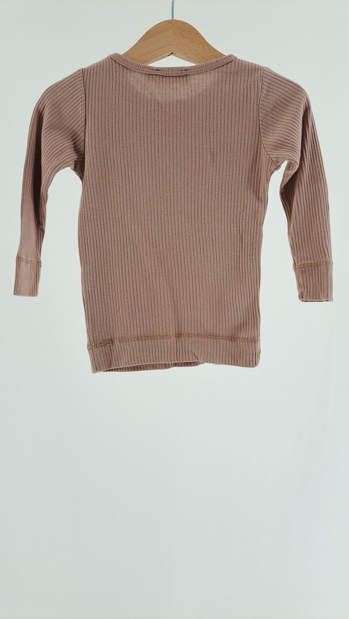 MARMAR COPENHAGEN • BLOUSE • POWDER PINK RIB • SIZE 80