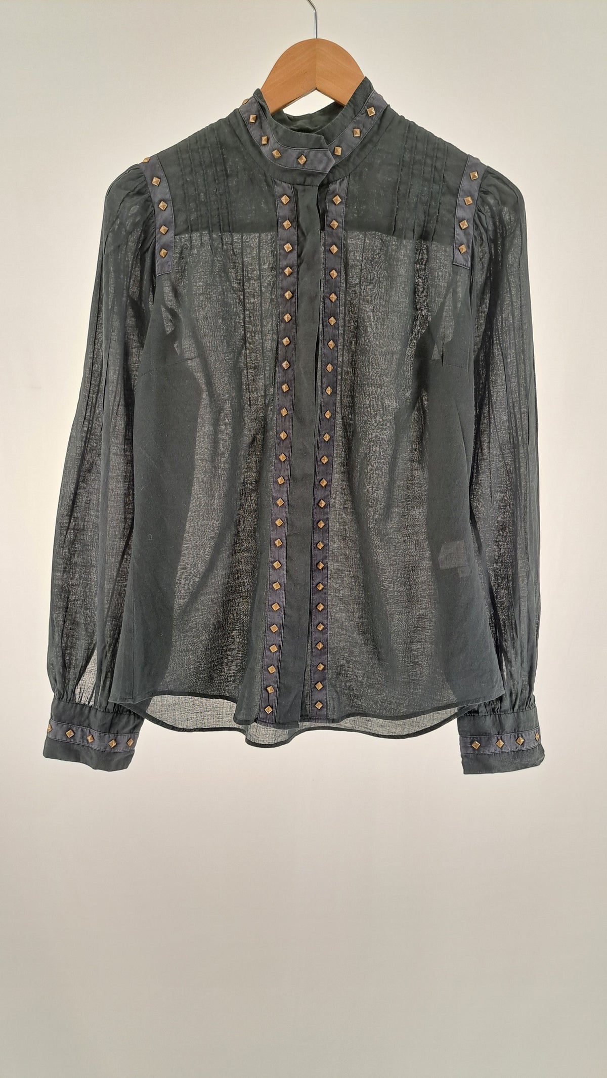 BY MALENE BIRGER • BLUSE • ANTRACIT NITTER • STR. L