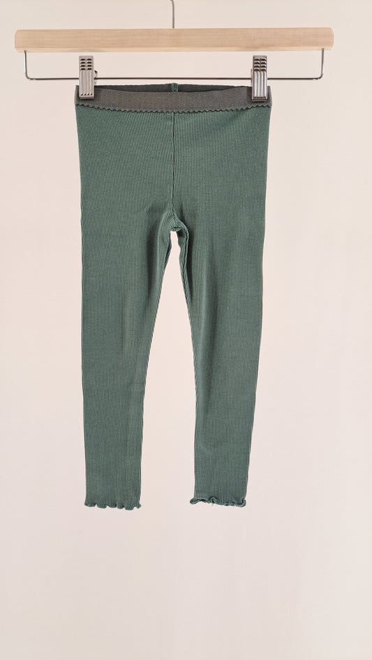 POMP DE LUX • LEGGINGS • DUSTY GREEN • SIZE 104