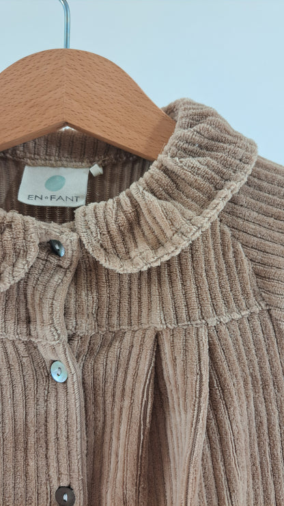 EN FANT • KJOLE • TAUPE KORDFLØJL • STR. 68