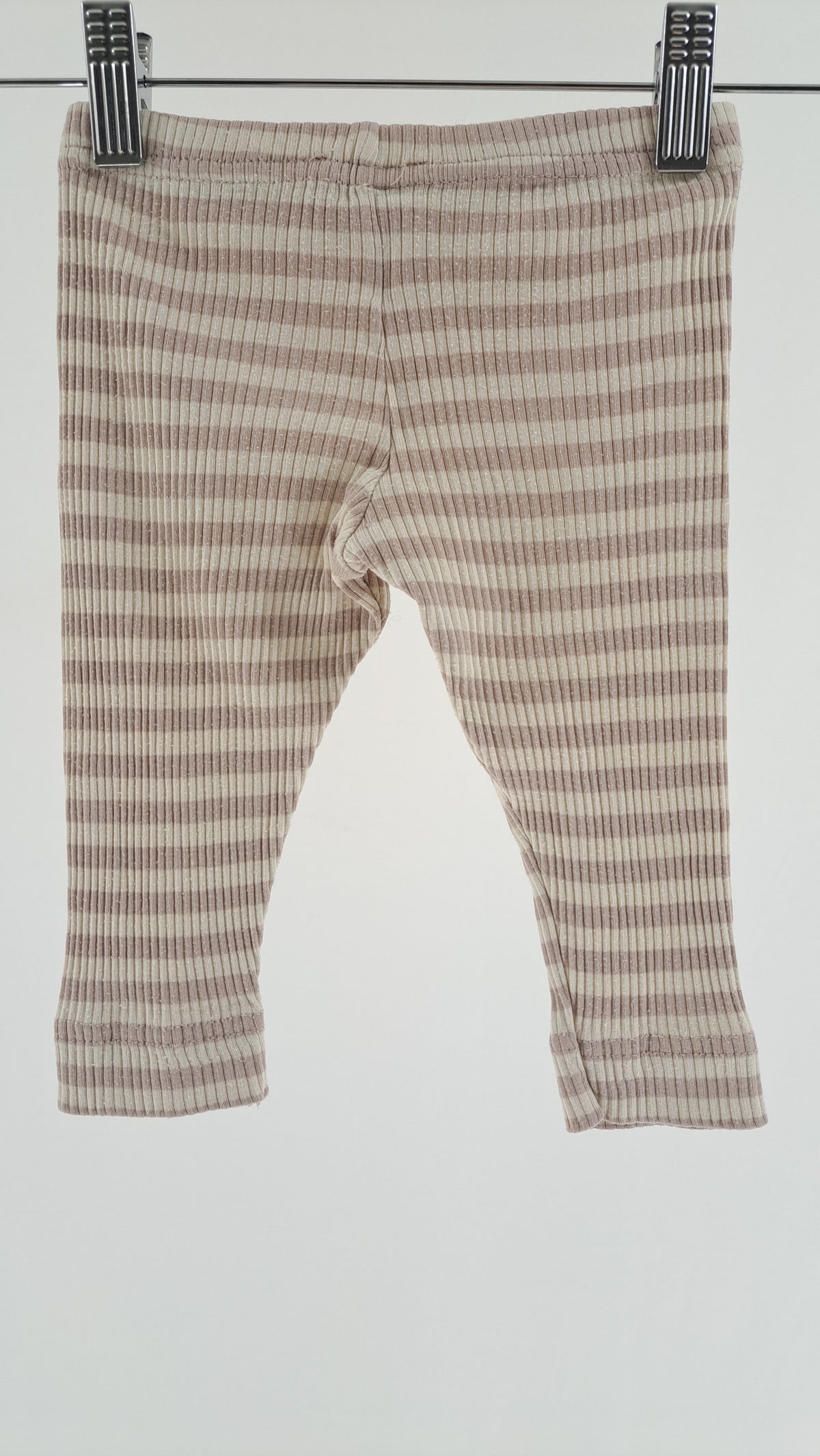 MARMAR COPENHAGEN • LEGGINGS • BEIGE/PUDER RANDIG • STORLEK 74