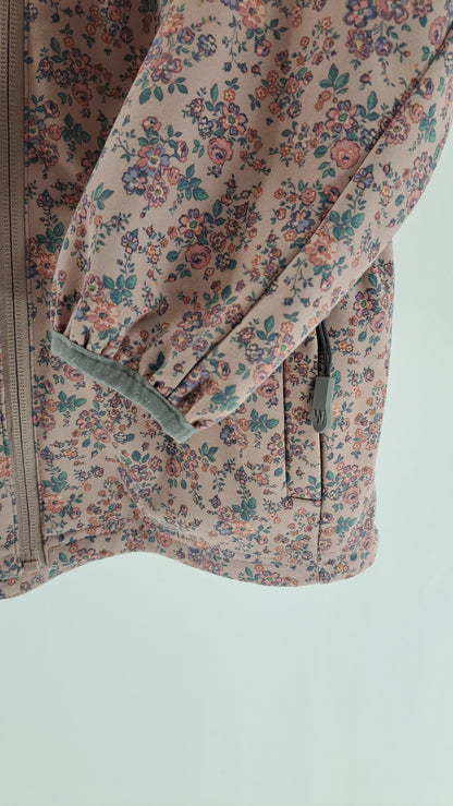 WHEAT • TRANSITIONAL JACKET • PINK FLORAL • SIZE 116