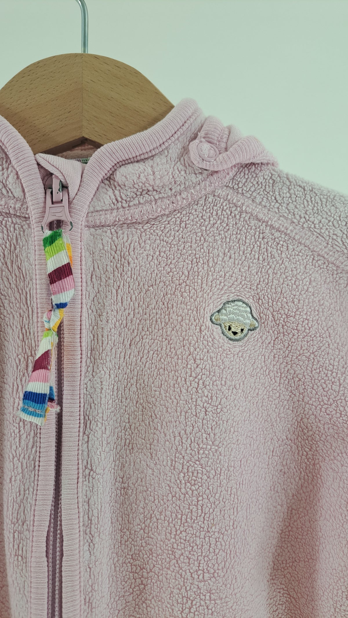 JOHA • JAKKE • PUDDER ROSA FLEECE • STR. 80