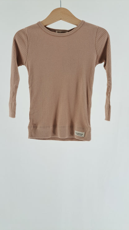 MARMAR COPENHAGEN • BLUSE • LATTE RIBSTRIK • STR. 86