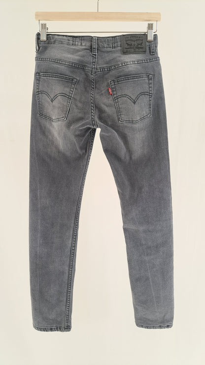 LEVI'S • JEANS • GREY STONEWASH • SIZE 146-152