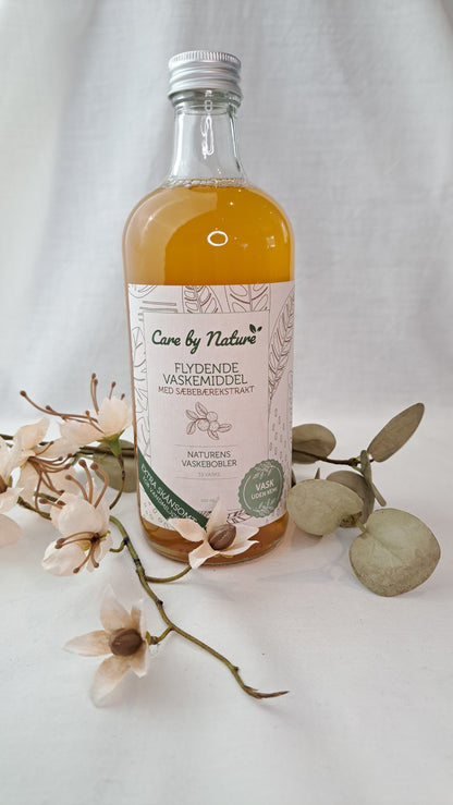 CARE BY NATURE • FLYDENDE VASKEMIDDEL • PARFUMEFRI • 33 VASKE