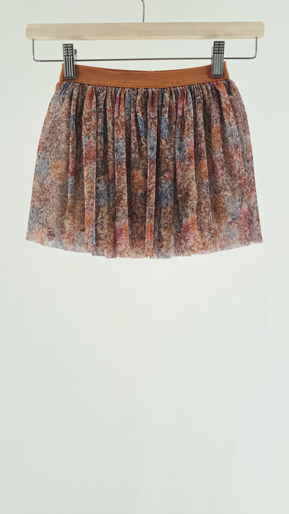 NAME IT • SKIRT • TERRACOTTA FLORAL • SIZE 104