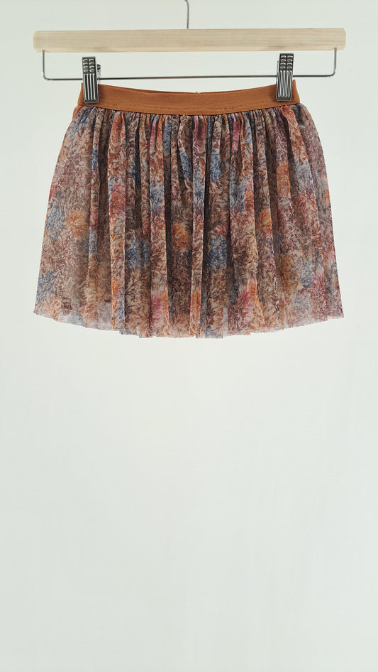 NAME IT • SKIRT • TERRACOTTA FLORAL • SIZE 104