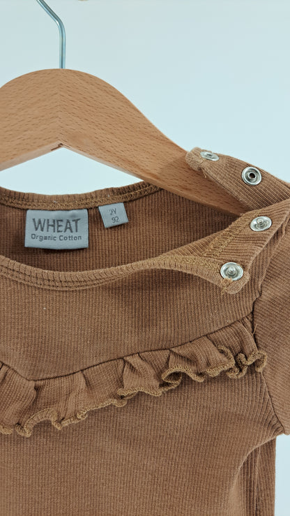 WHEAT • BODY • KARAMEL RIBSTRIK FLÆSER • STR. 92