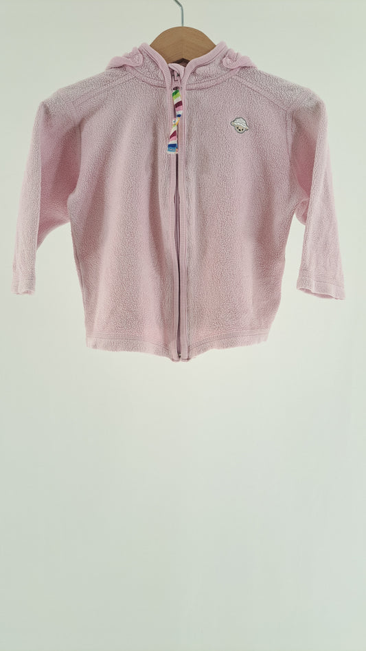 JOHA • JAKKE • PUDDER ROSA FLEECE • STR. 80