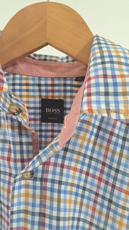 BOSS • SKJORTA • MÅNGFÄRGAT RUTIG • STL S