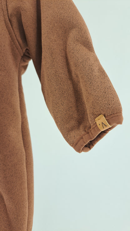 LIL' ATELIER • HELDRAGT • COGNAC FLEECE TEDDY • STR. 62/68