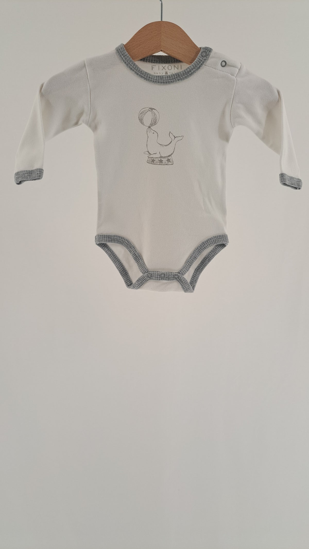 FIXONI • BODY • VIT/GRÅ SÄL • STL. 56