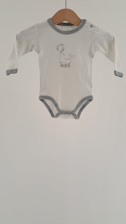 FIXONI • BODY • VIT/GRÅ SÄL • STL. 56