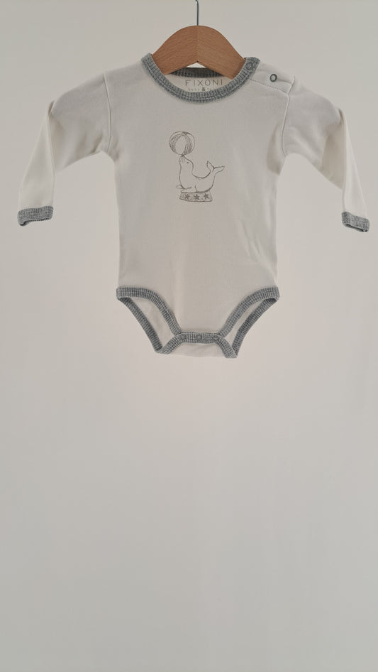 FIXONI • BODY • WHITE/GREY SEAL • SIZE 56
