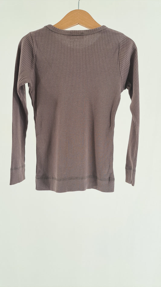 MARMAR COPENHAGEN • BLOUSE • MAUVE RIB • SIZE 110