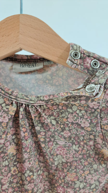 WHEAT • BODY • BRUN BLOMSTERPRINT • STR. 74