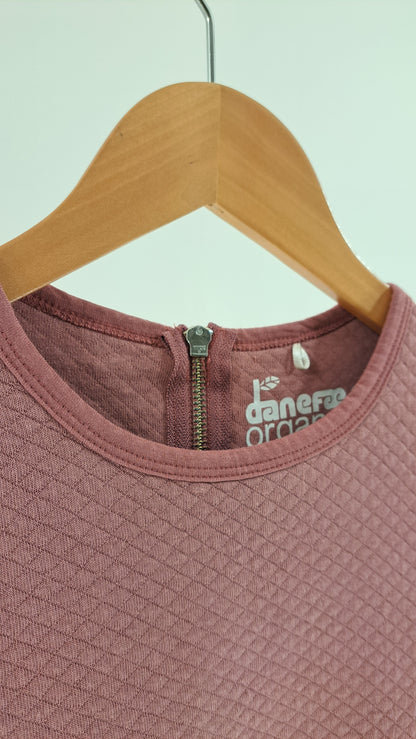 DANEFÆ • KJOLE • MAUVE QUILTET • STR. 128