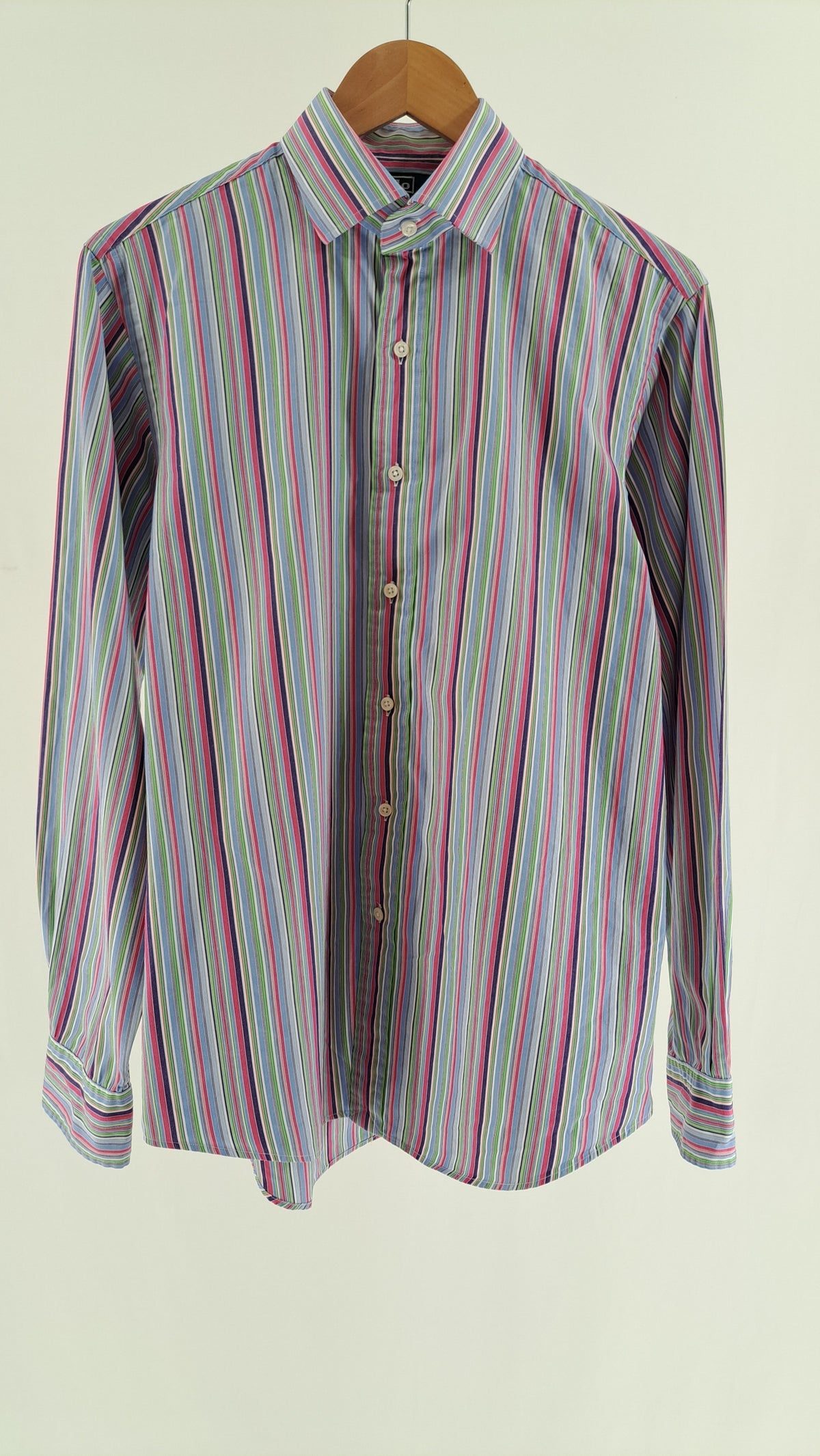 POLO RALPH LAUREN • SKJORTE • MULTIFARVET STRIBER • STR. L