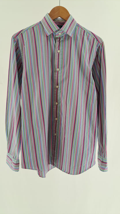 POLO RALPH LAUREN • SKJORTE • MULTIFARVET STRIBER • STR. L