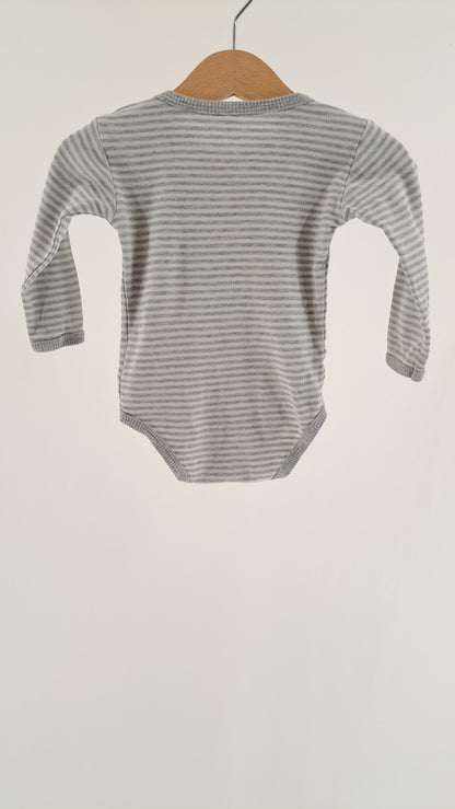 FIXONI • BODY • GREY STRIPES • SIZE 68