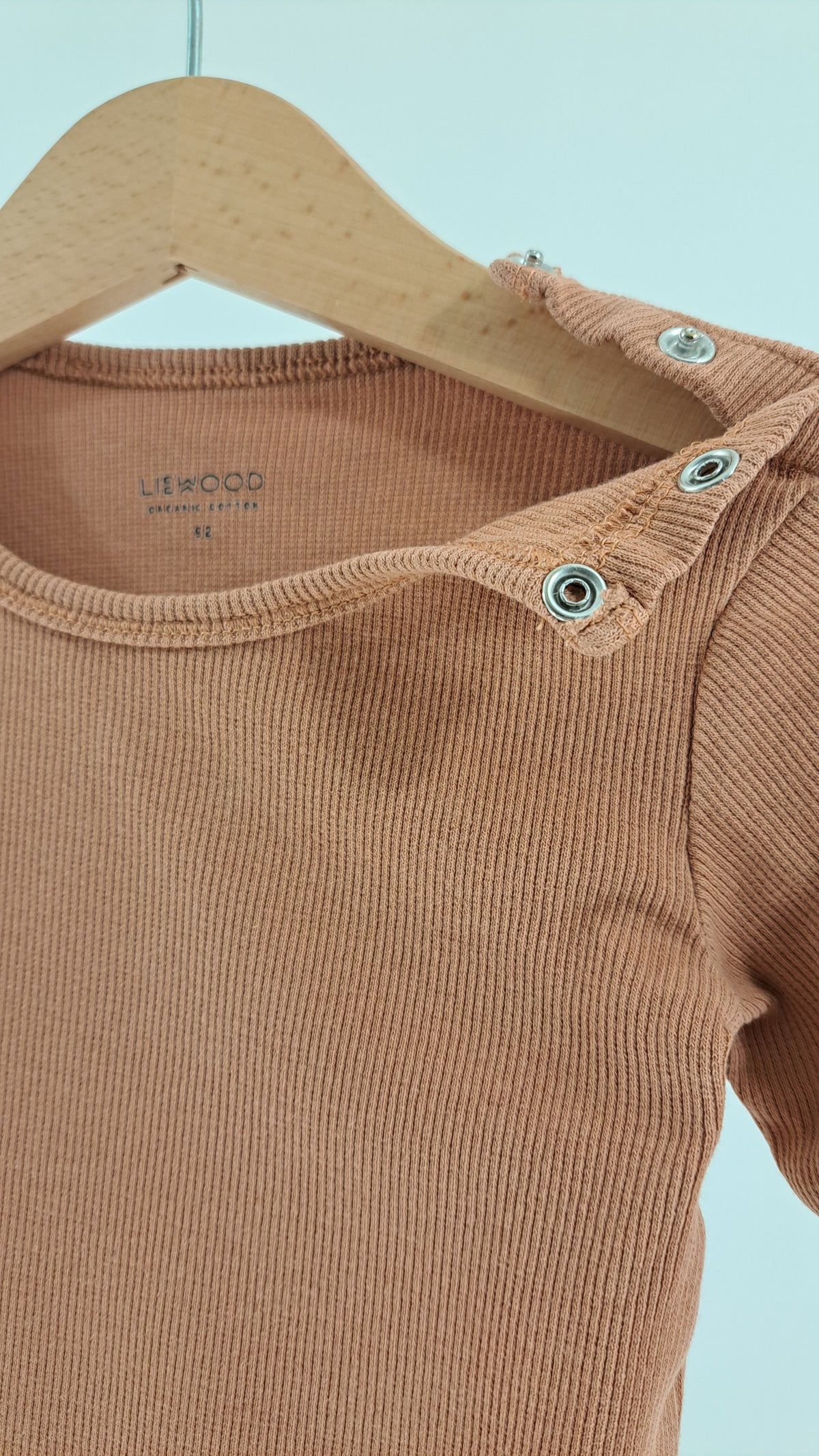 LIEWOOD • BODY • CARAMEL RIB OLIVE BRANCH • SIZE 92
