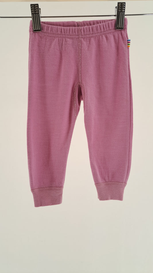 JOHA • LEGGINGS • PINK WOOL • SIZE 68/74