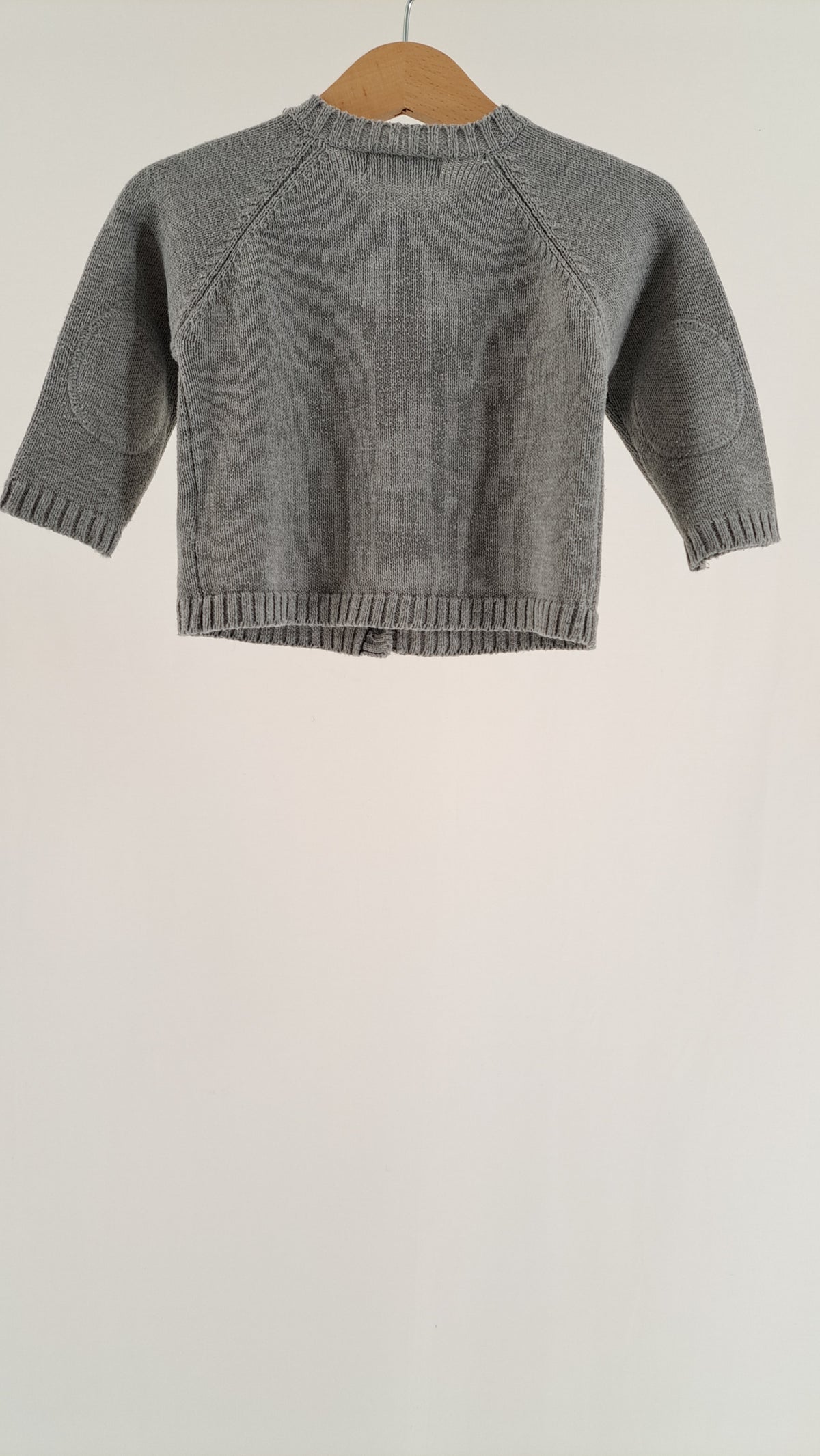 WHEAT • CARDIGAN • GRÅ MELANGE ALBUELAPPER • STR. 68