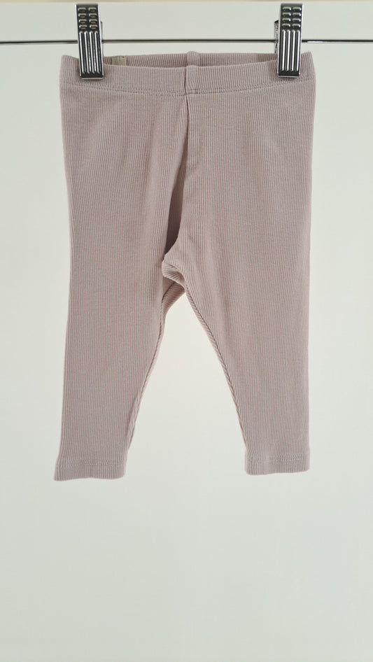 WHEAT • LEGGINGS • PINK RIB • SIZE 68