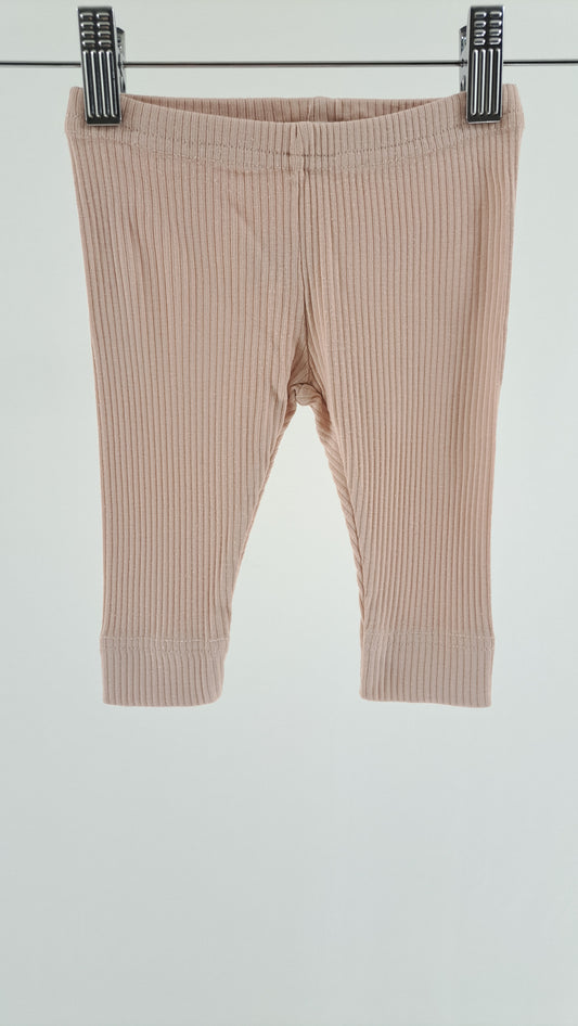 MARMAR COPENHAGEN • LEGGINGS • POWDER PINK RIB • SIZE 62
