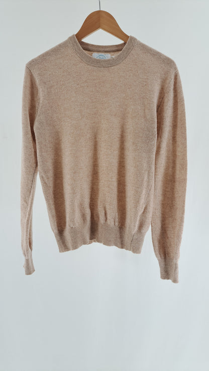 ORGANIC CHOICE • SWEATER • CAMEL MELANGE • STR. M