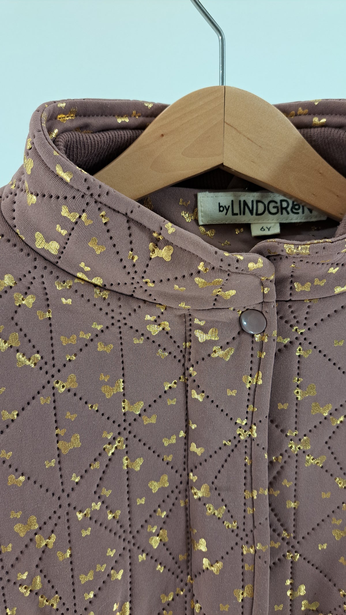 BY LINDGREN • THERMOJAKKE • MAUVE SOMMERFUGLE • STR. 116